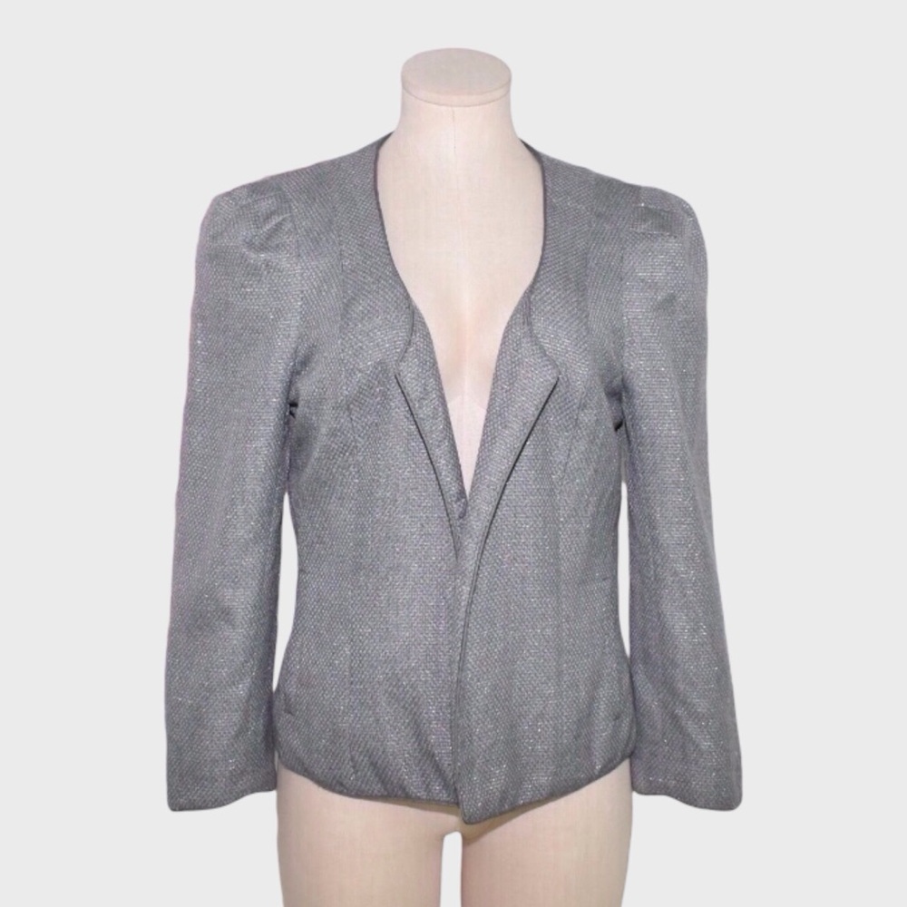 Silence + Noise Shimmery‎ Sculpted Blazer